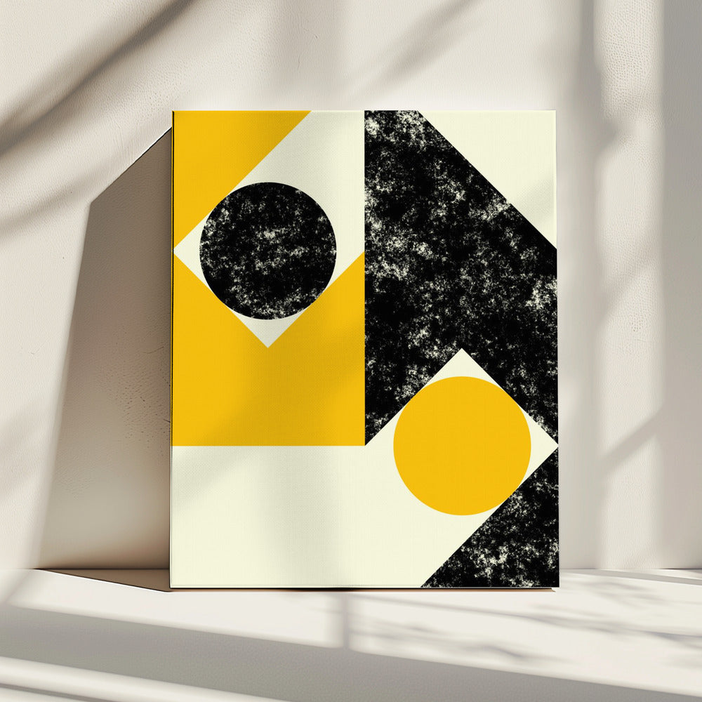Bold Geometric Shapes | Canvas