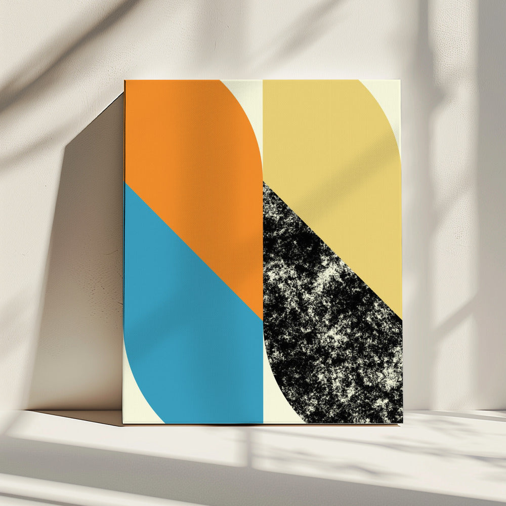 Bold Geometric Shapes | Canvas