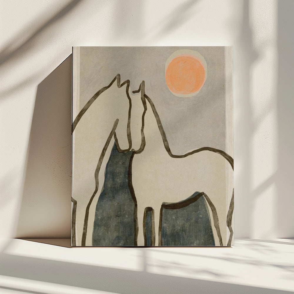 Equine Embrace | Canvas