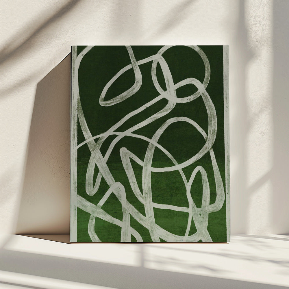 Emerald Whirlwind | Canvas