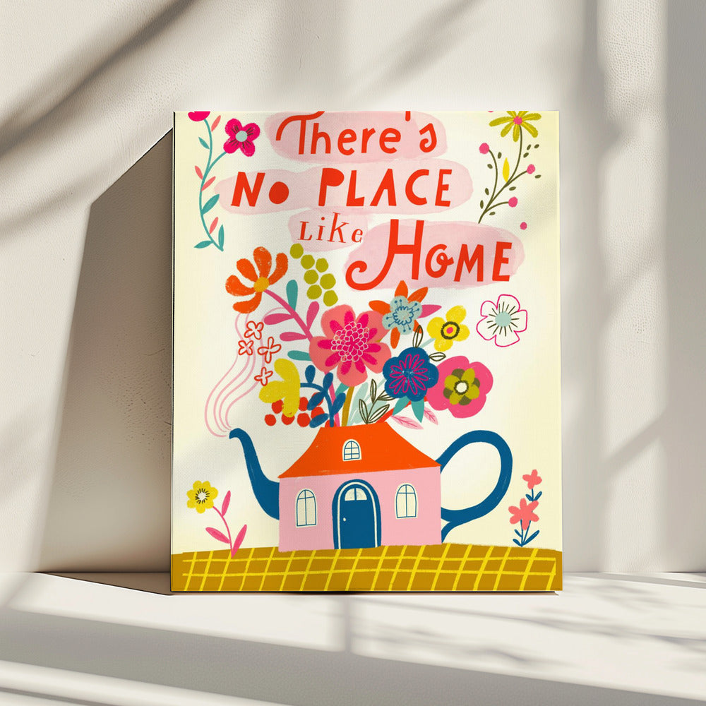 Whimsical Teapot House | Canvas
