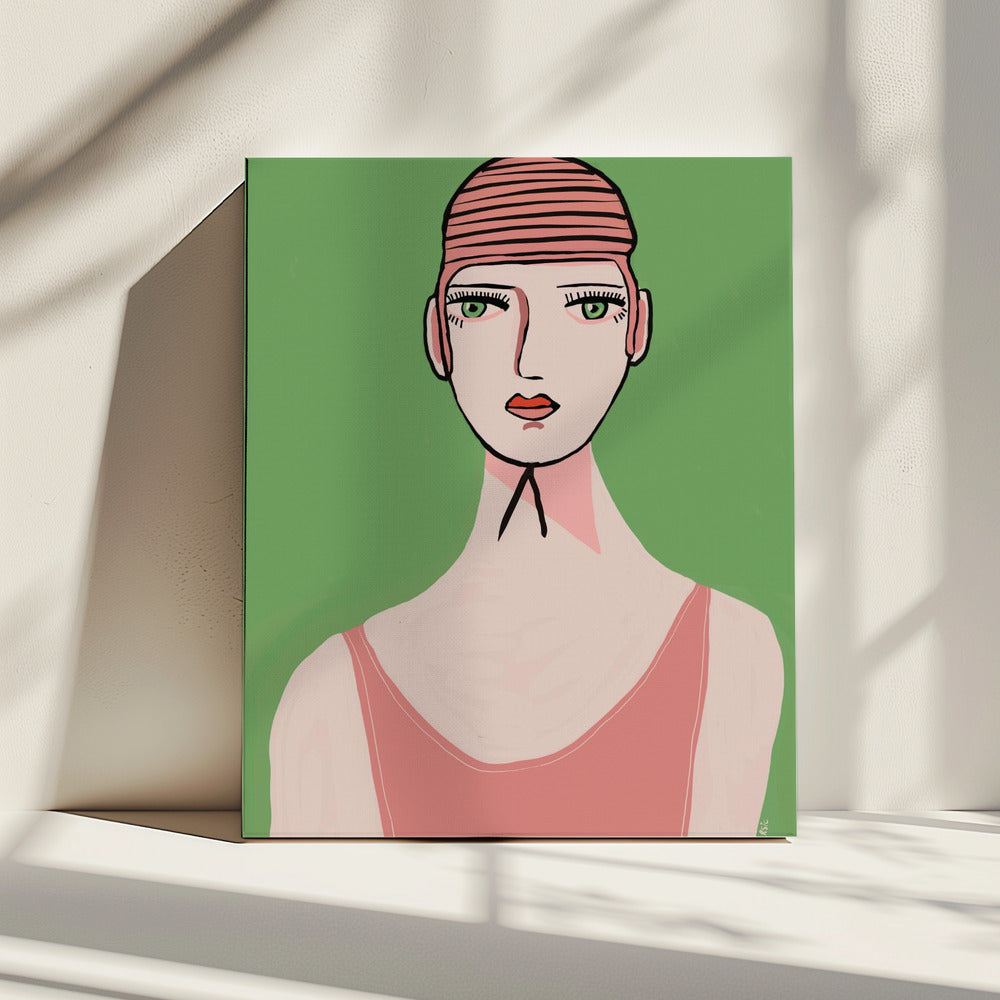 The swimmer | Canvas