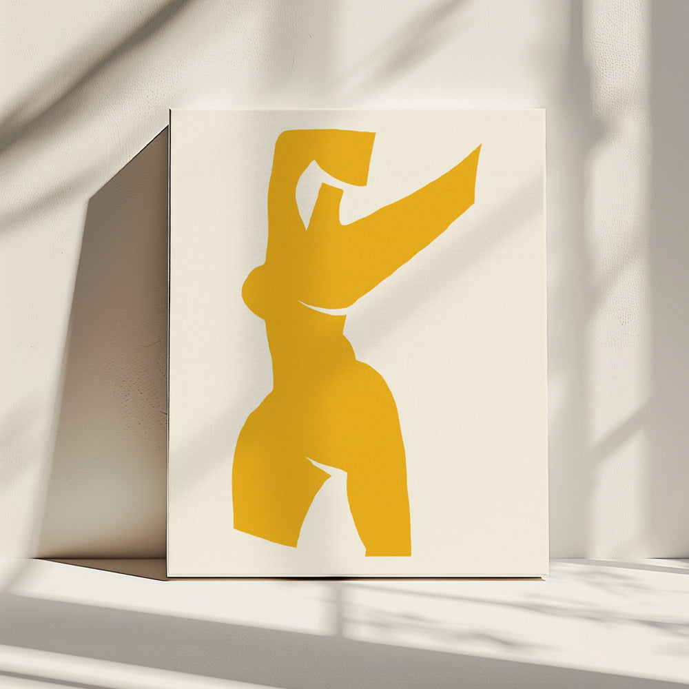 The yellow muse 02 | Canvas