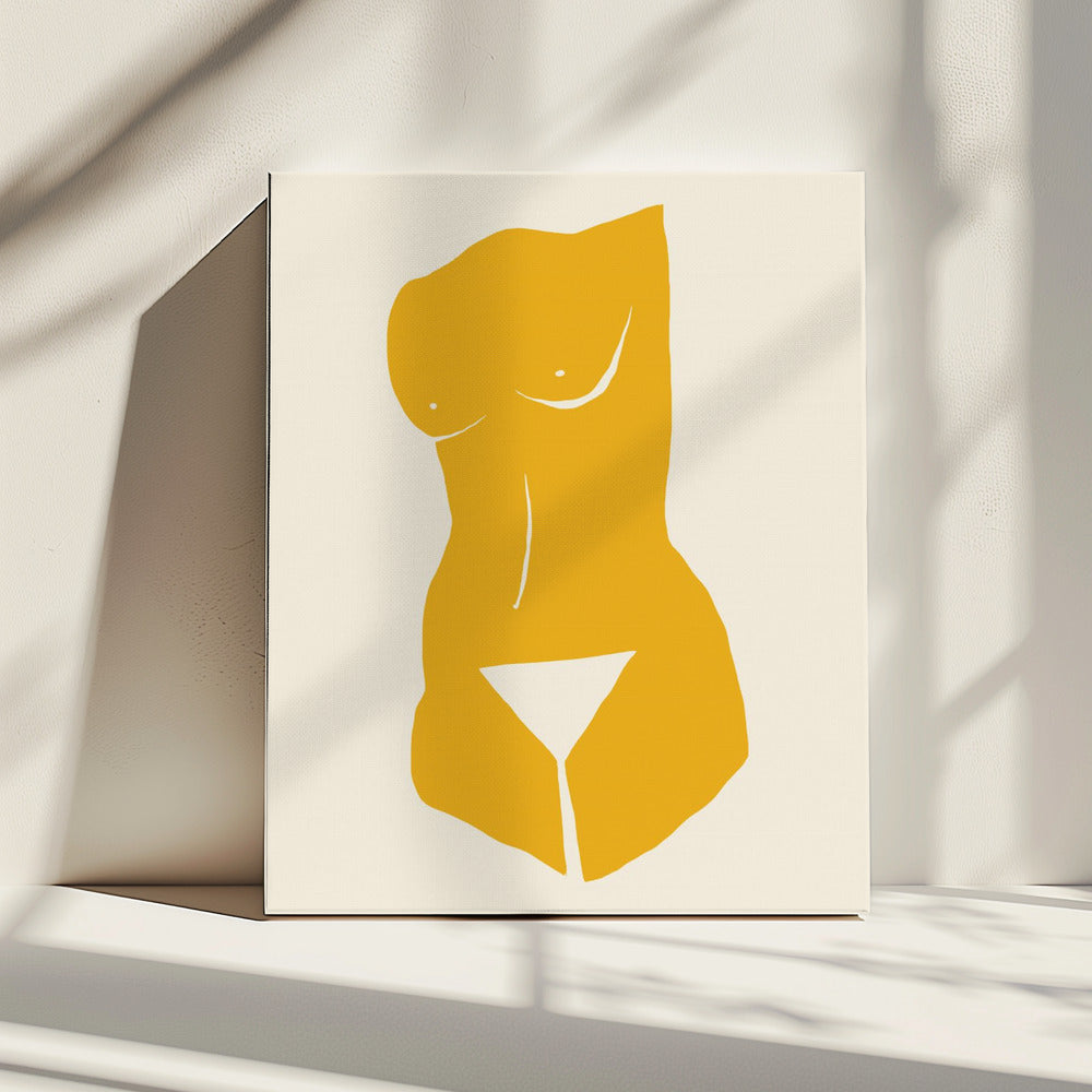 The yellow muse 04 | Canvas