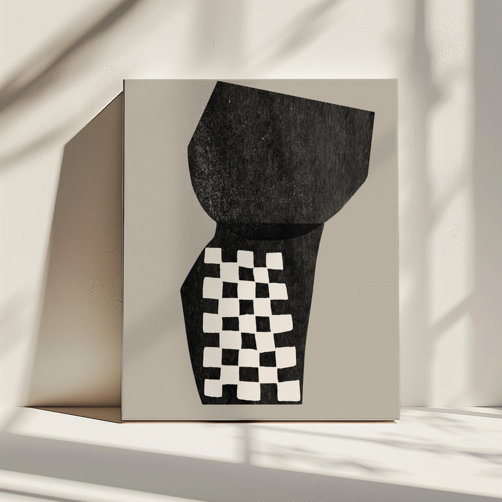 Checkered Abstraction | Canvas