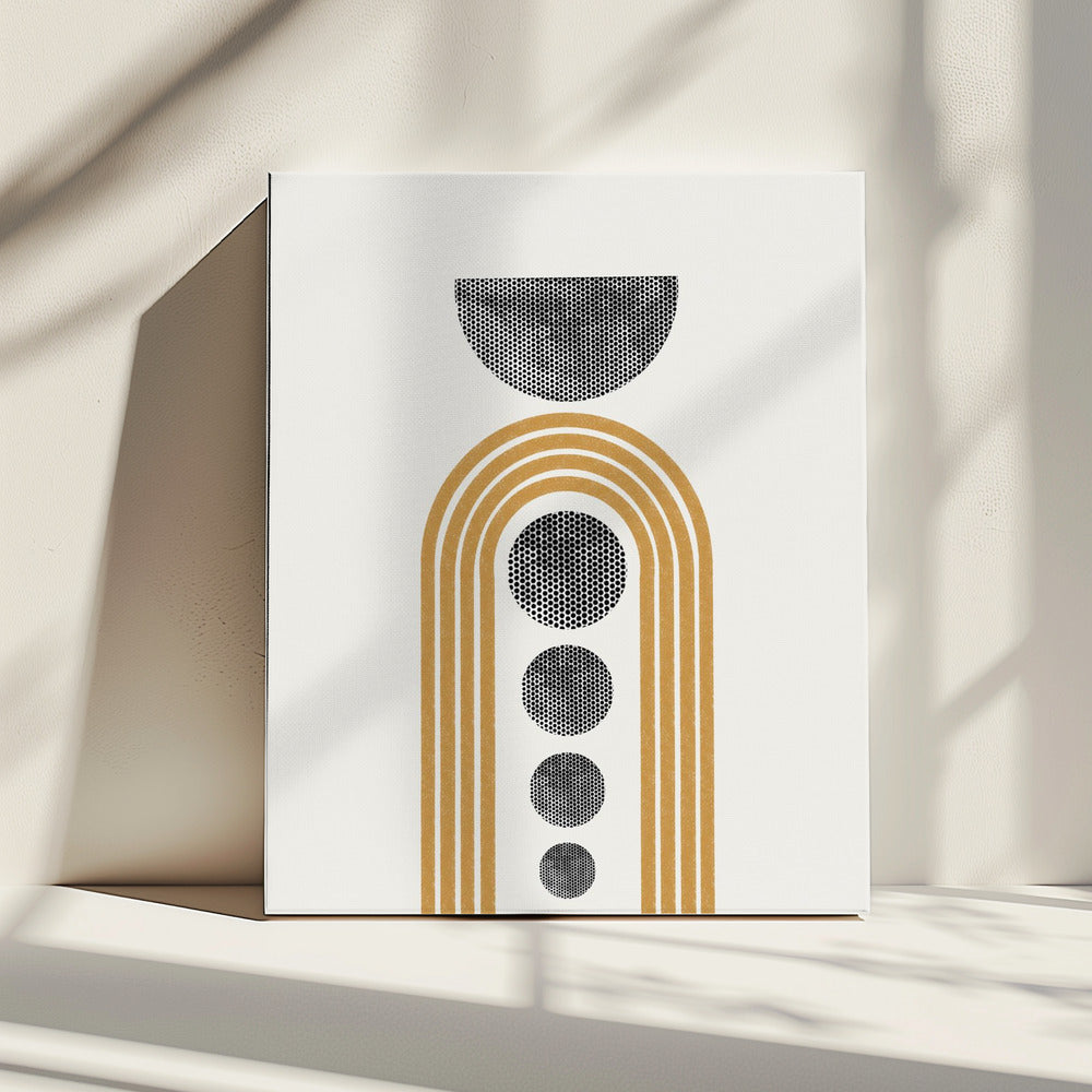 Geometric Echoes | Canvas