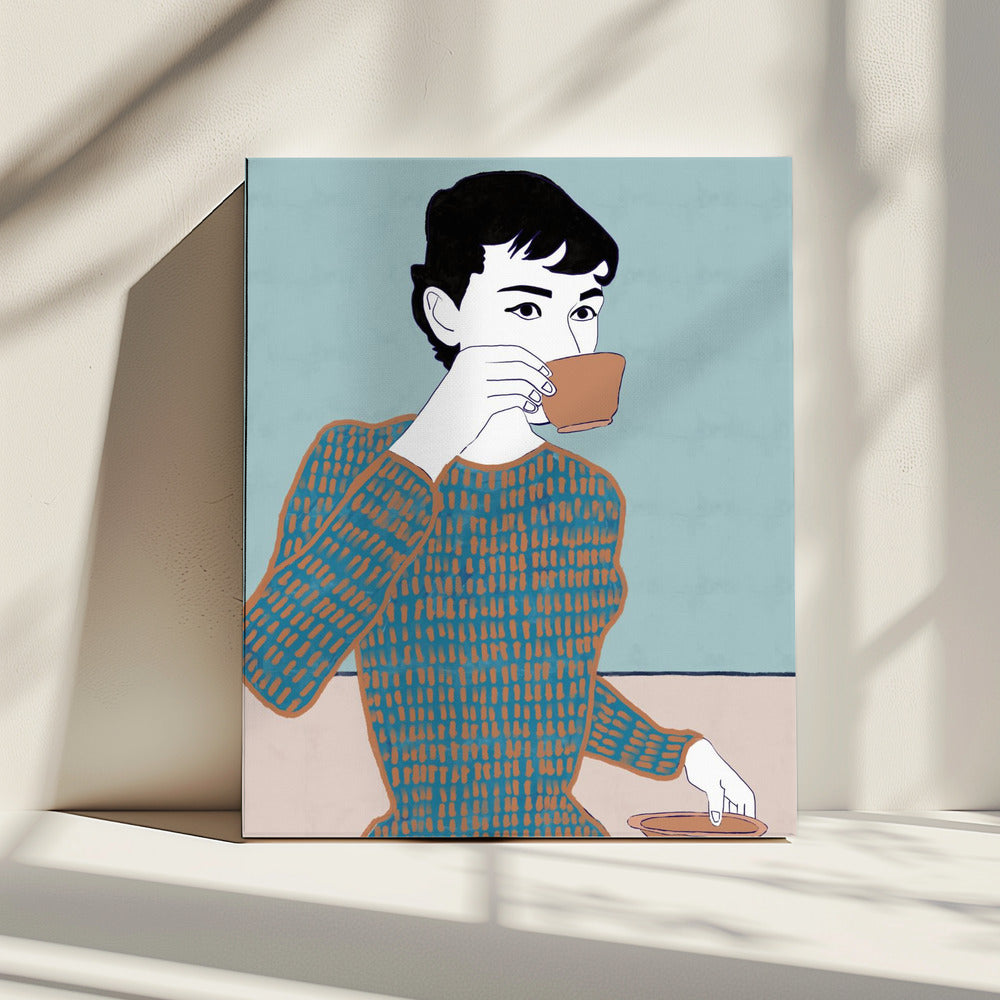 Coffee Lady | Canvas