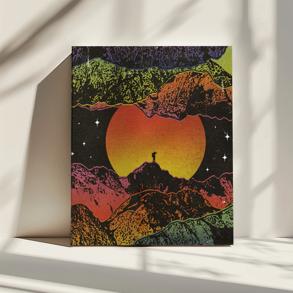 Space Hiker | Canvas