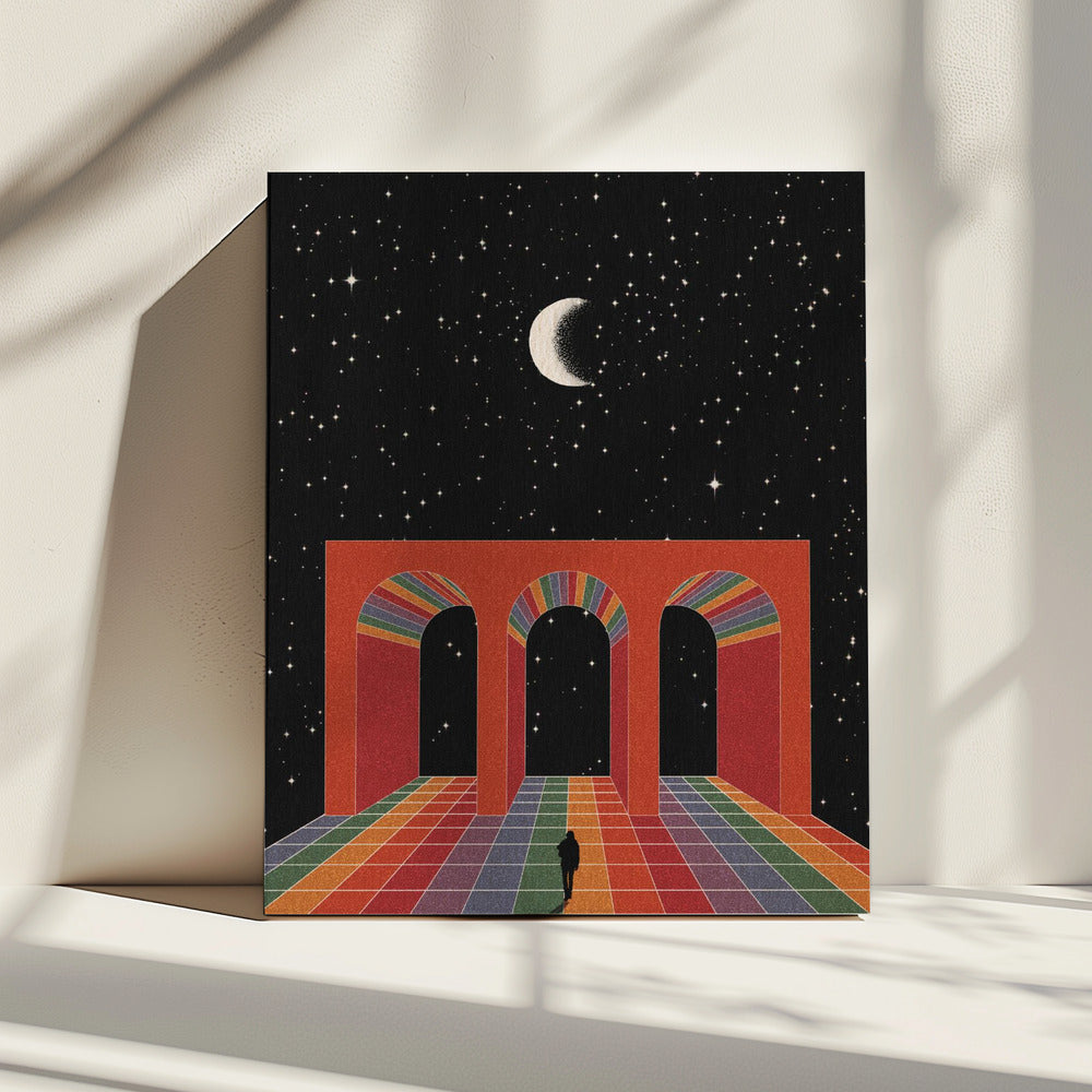 Triumphal Arch in Space | Canvas
