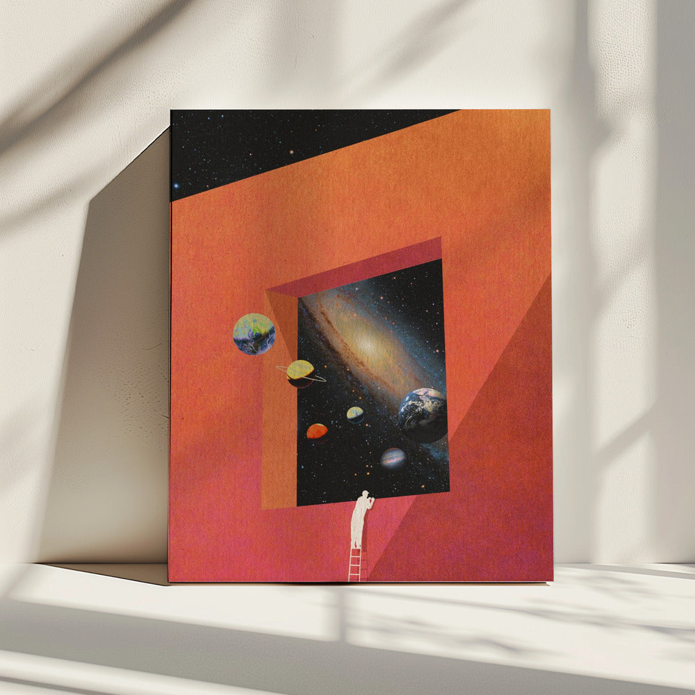 Galaxy Observer | Canvas