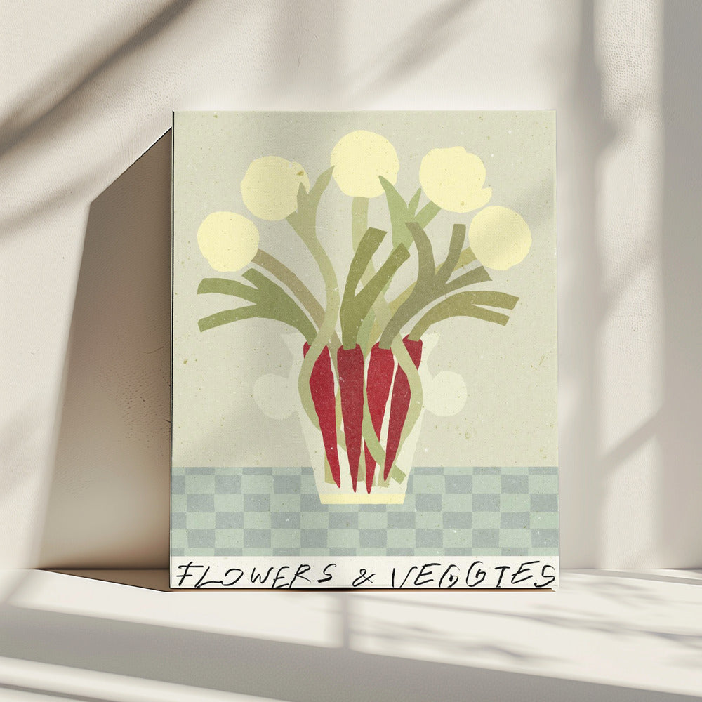 Flowers &amp; Veggies 01 | Canvas