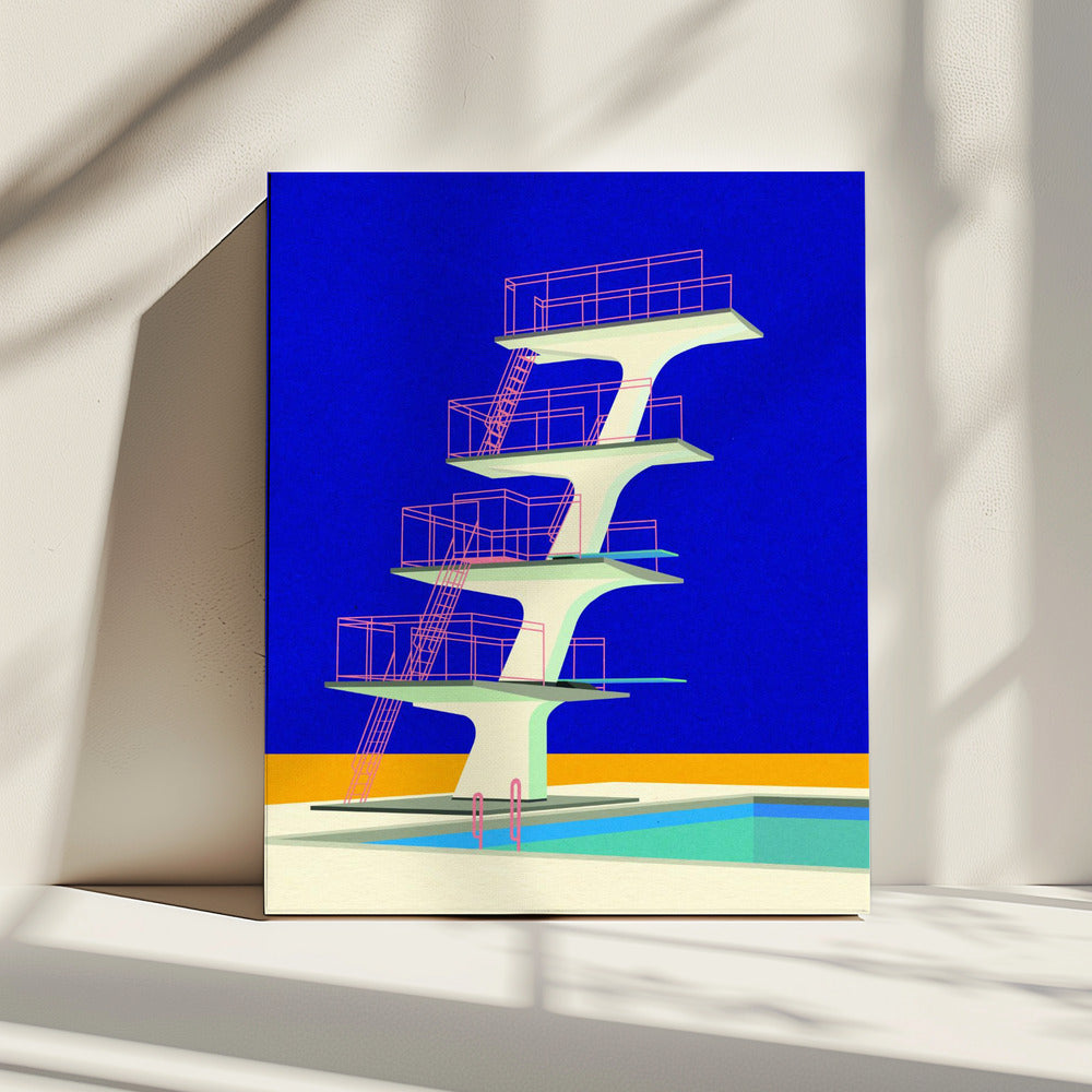 Diving Tower | Canvas