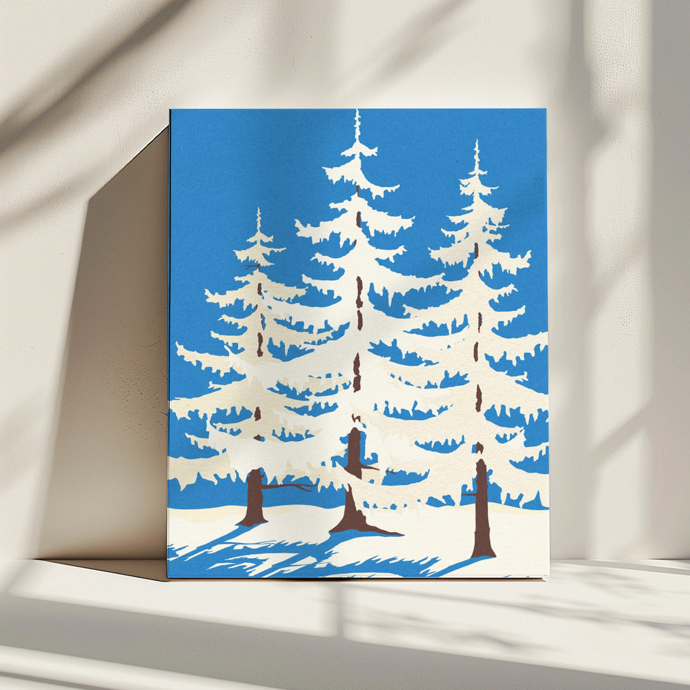 Harz Winter Trees | Canvas