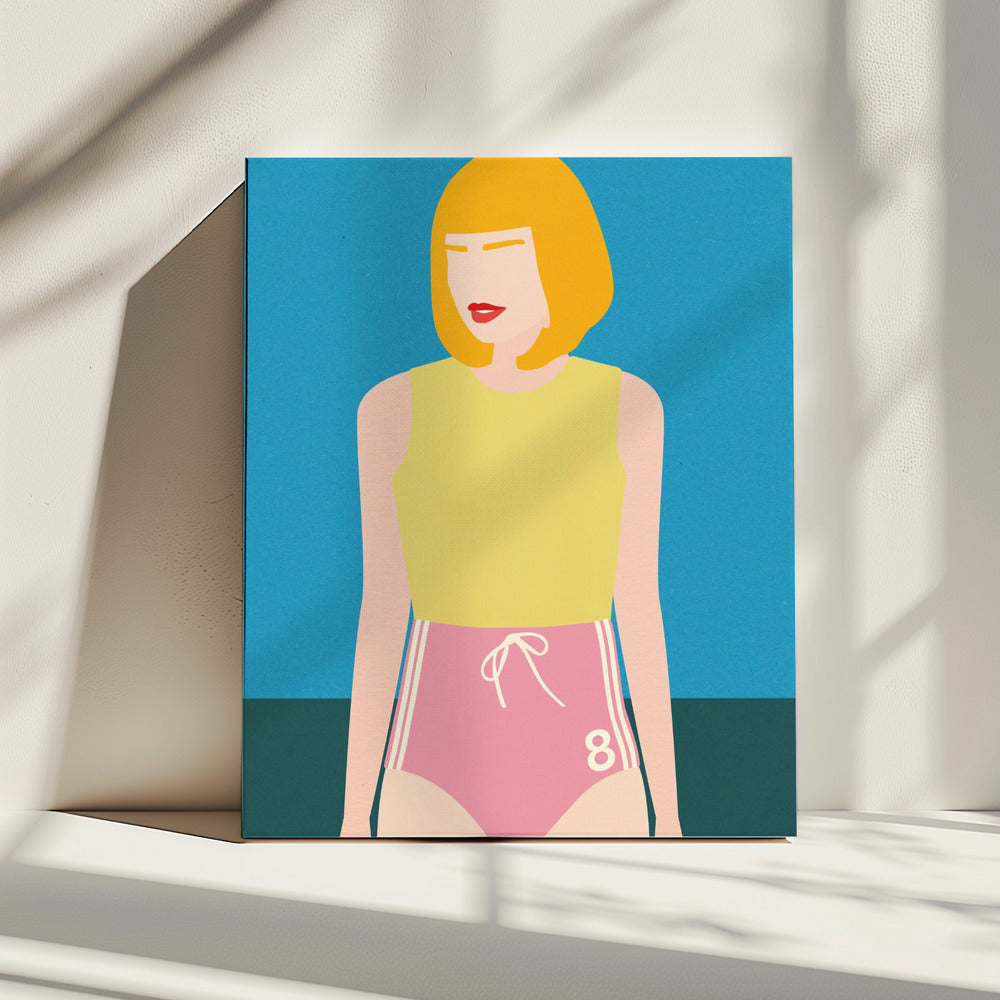 Runner Girl | Canvas