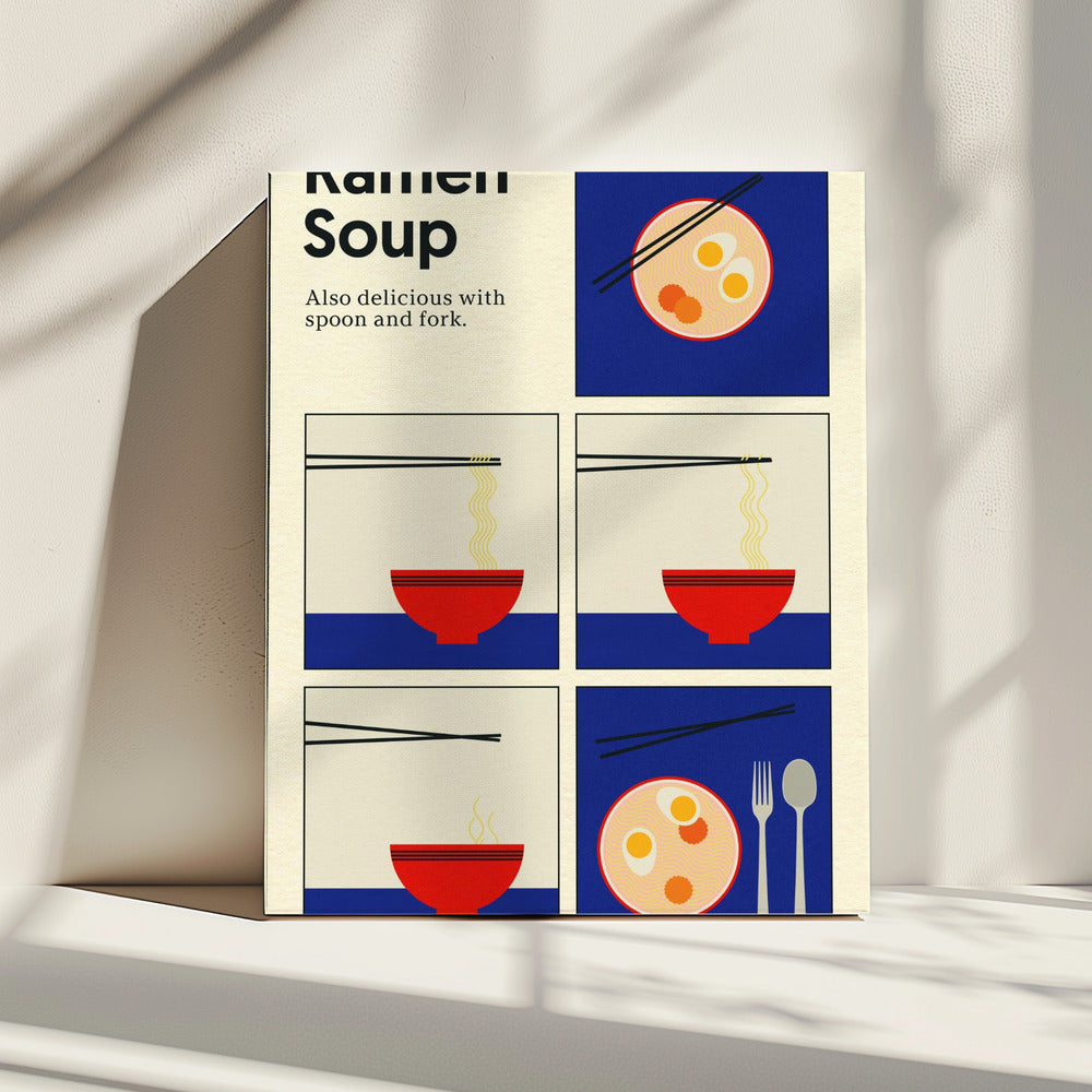 Poster Ramen Soup | Canvas