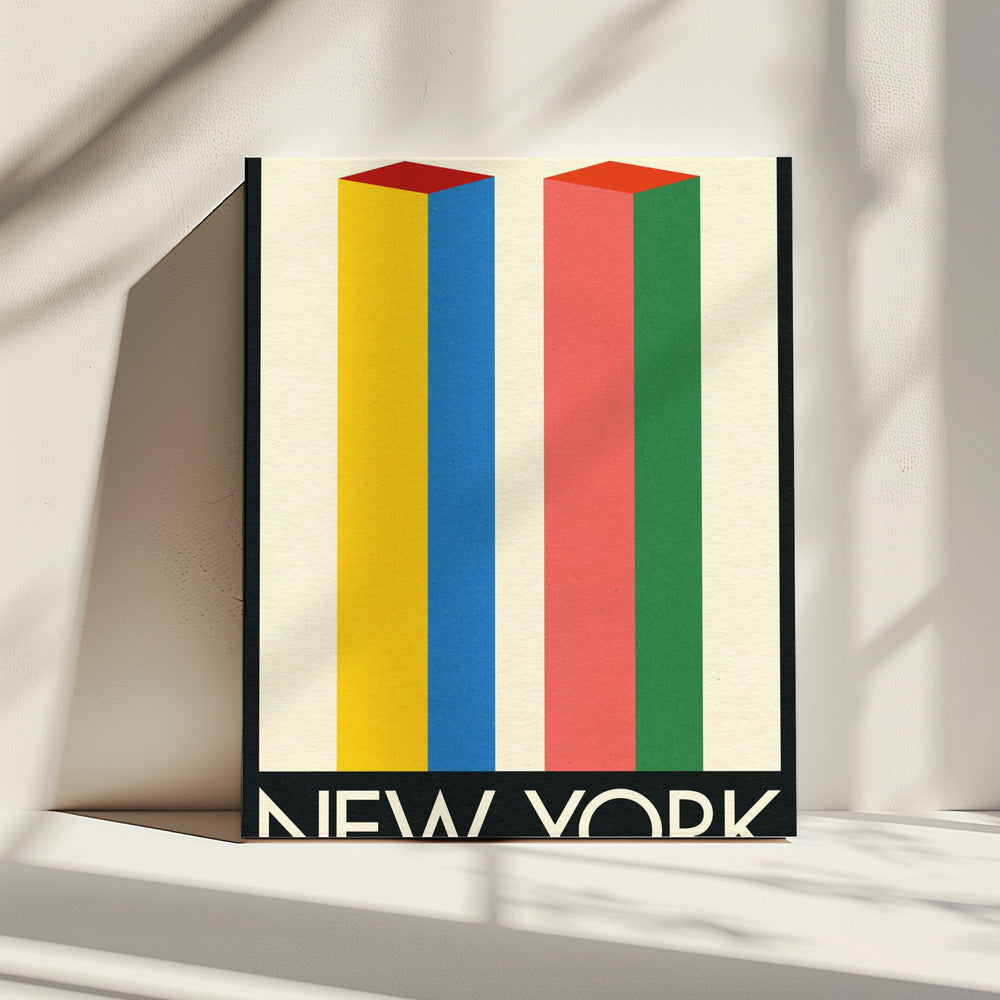 New York Twin Towers | Canvas