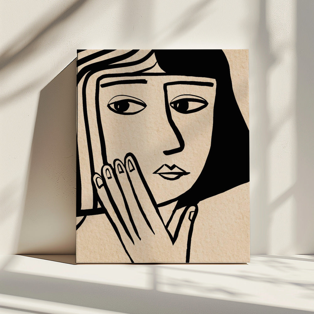 Girl with the Look | Canvas