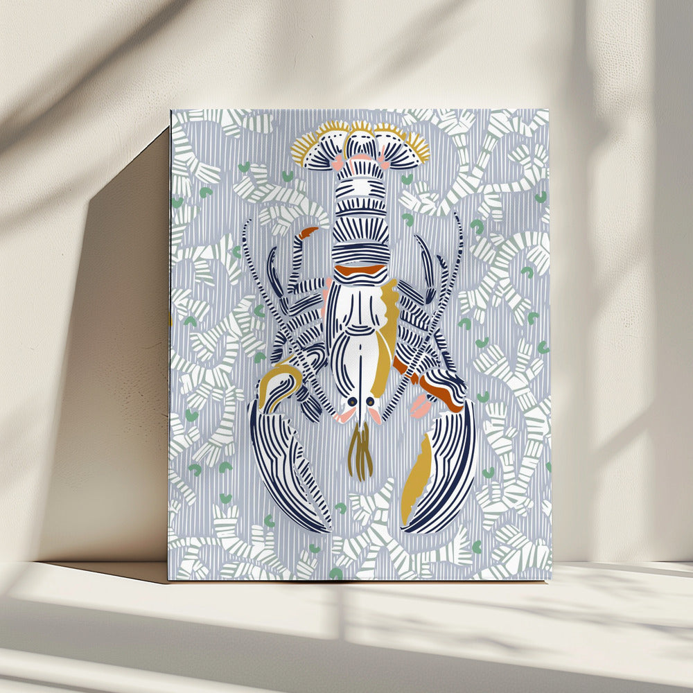 Crustacean Core grey | Canvas