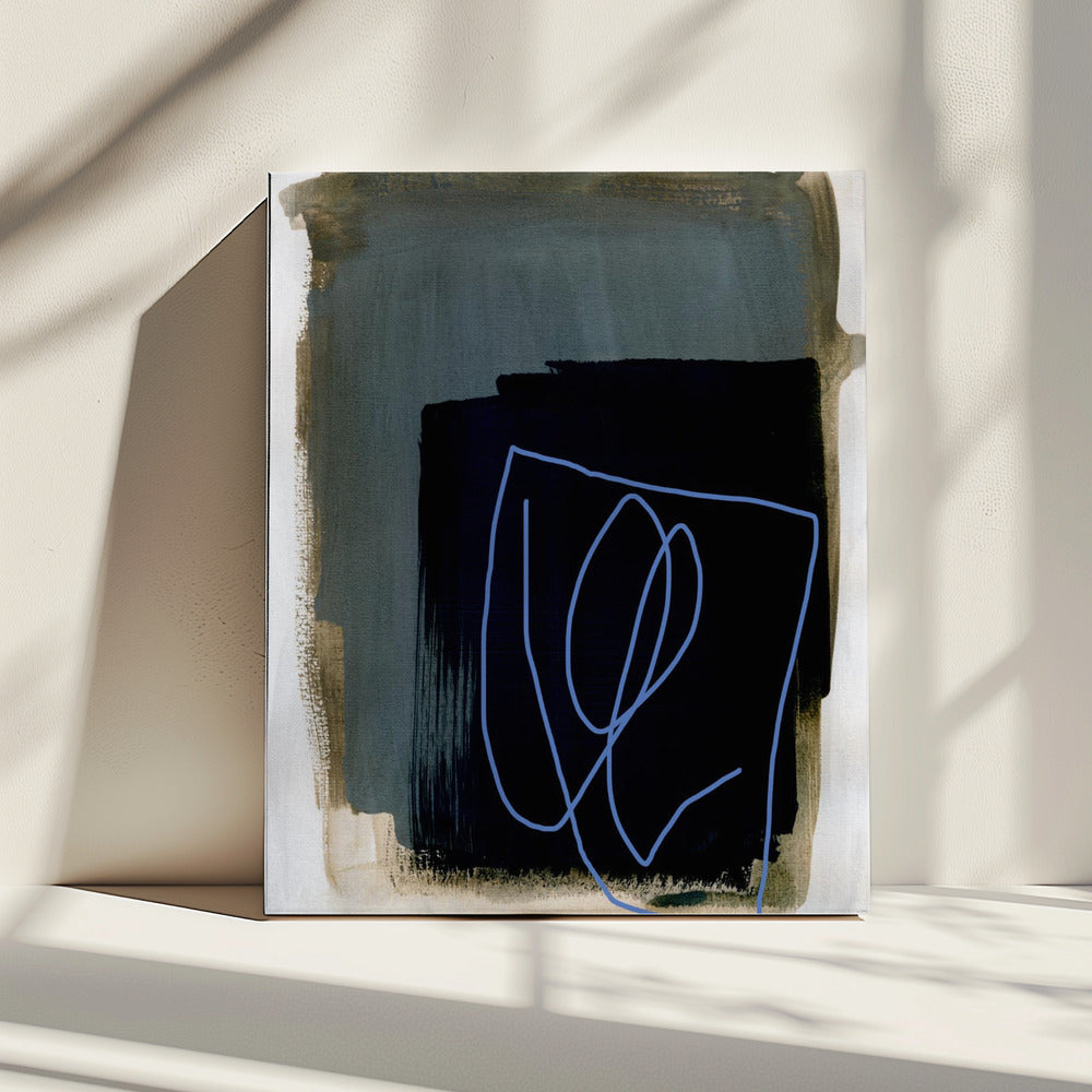 Abstract Brush Strokes 162 | Canvas