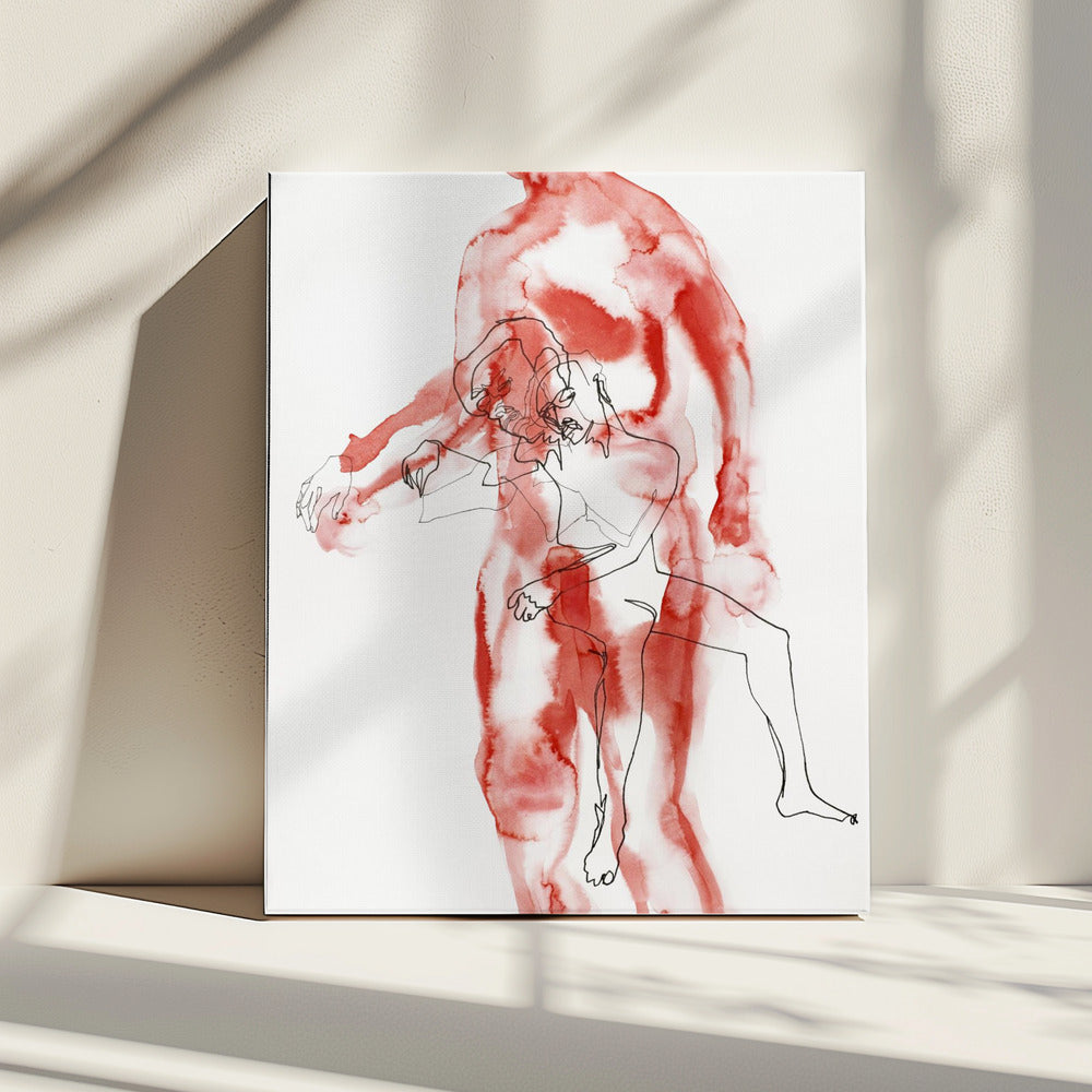 Male Figure Study (somnambulist) | Canvas