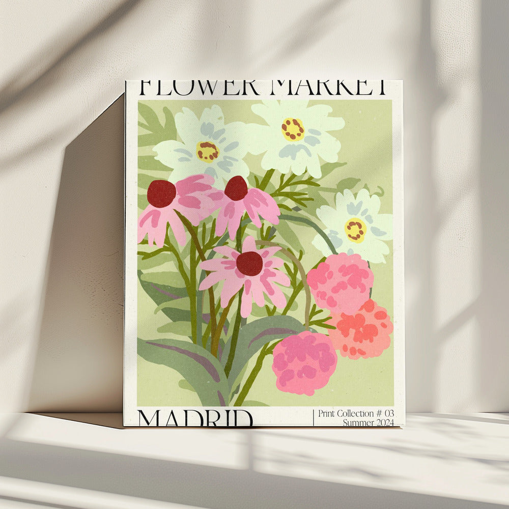 Madrid Flower Market | Canvas