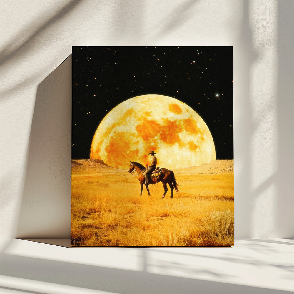 Lunar Cowboy | Canvas