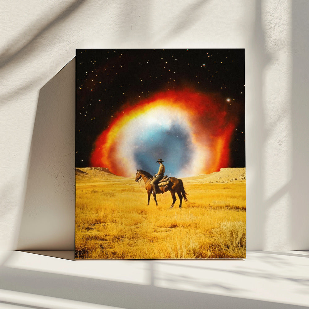 Nebula Cowboy | Canvas