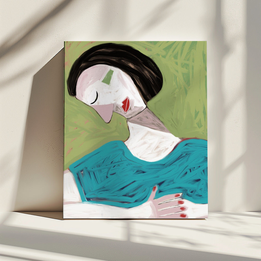 The sleeping woman | Canvas