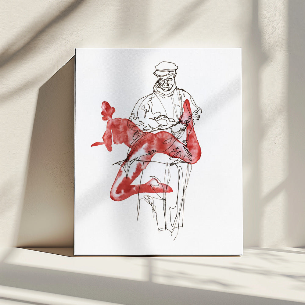 Fishers Frau | Canvas