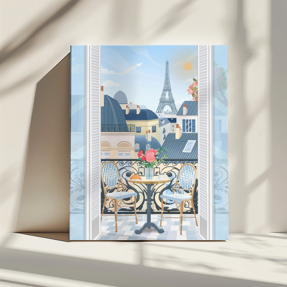 Paris Terrace | Canvas