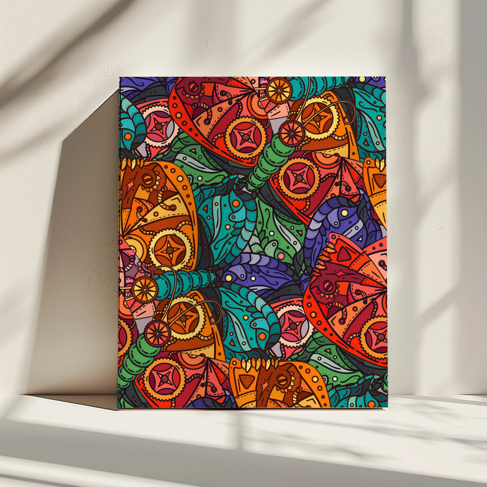 Steampunk Butterfly Art | Canvas