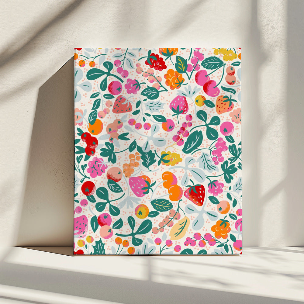 Fruity seamless pattern | Canvas