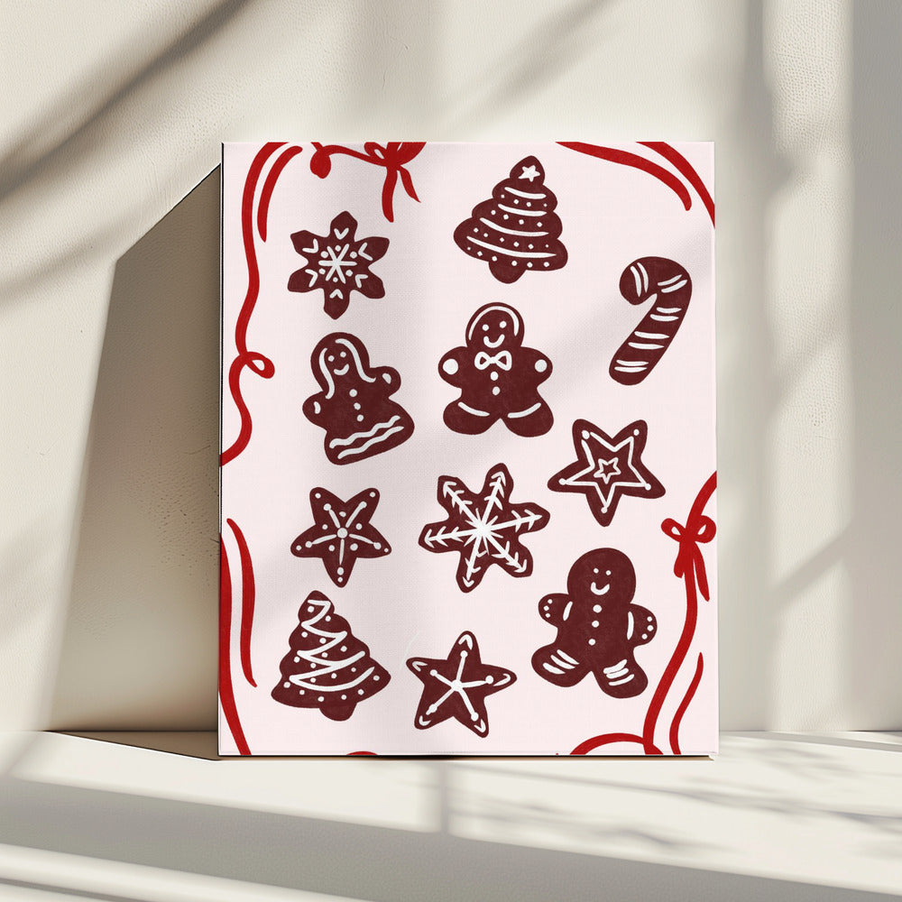 Gingerbread Joy | Canvas