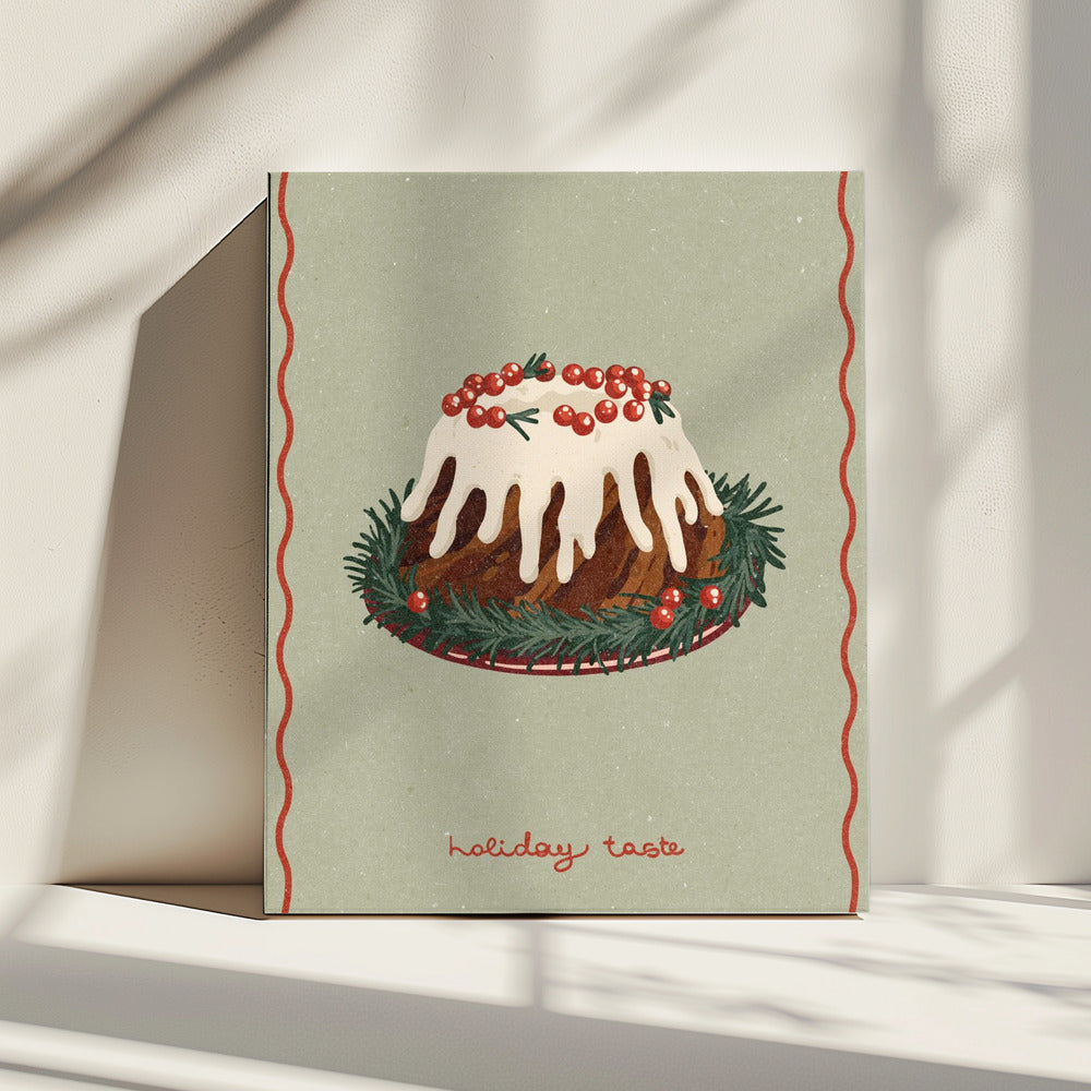 Christmas cake. Holiday Taste | Canvas