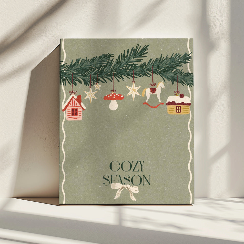 Toys on the Christmas tree | Canvas