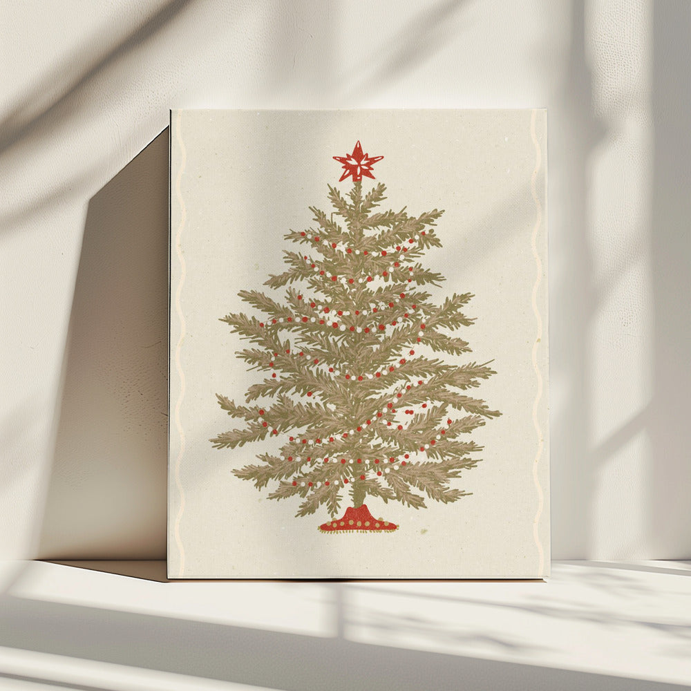 Christmas tree 02 | Canvas