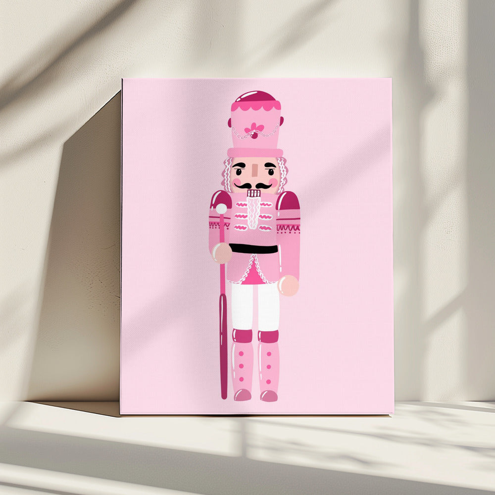 Pink Nutcracker Charm | Canvas