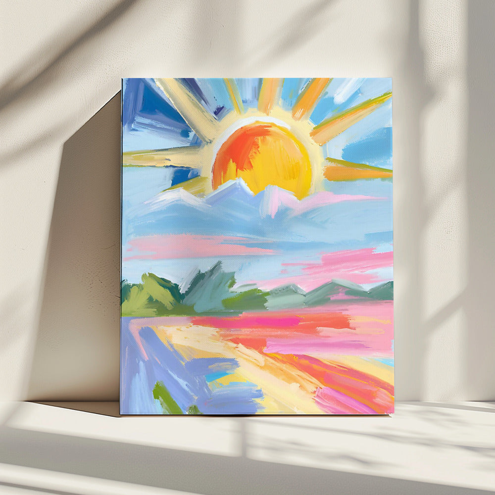 Sonnenaufgang | Canvas