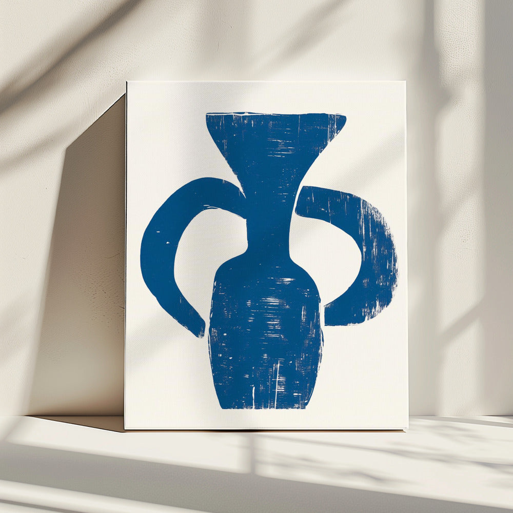 Vase Blue | Canvas