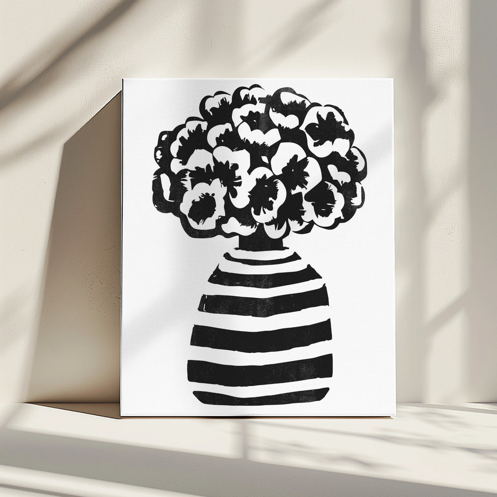 Vase Striped | Canvas