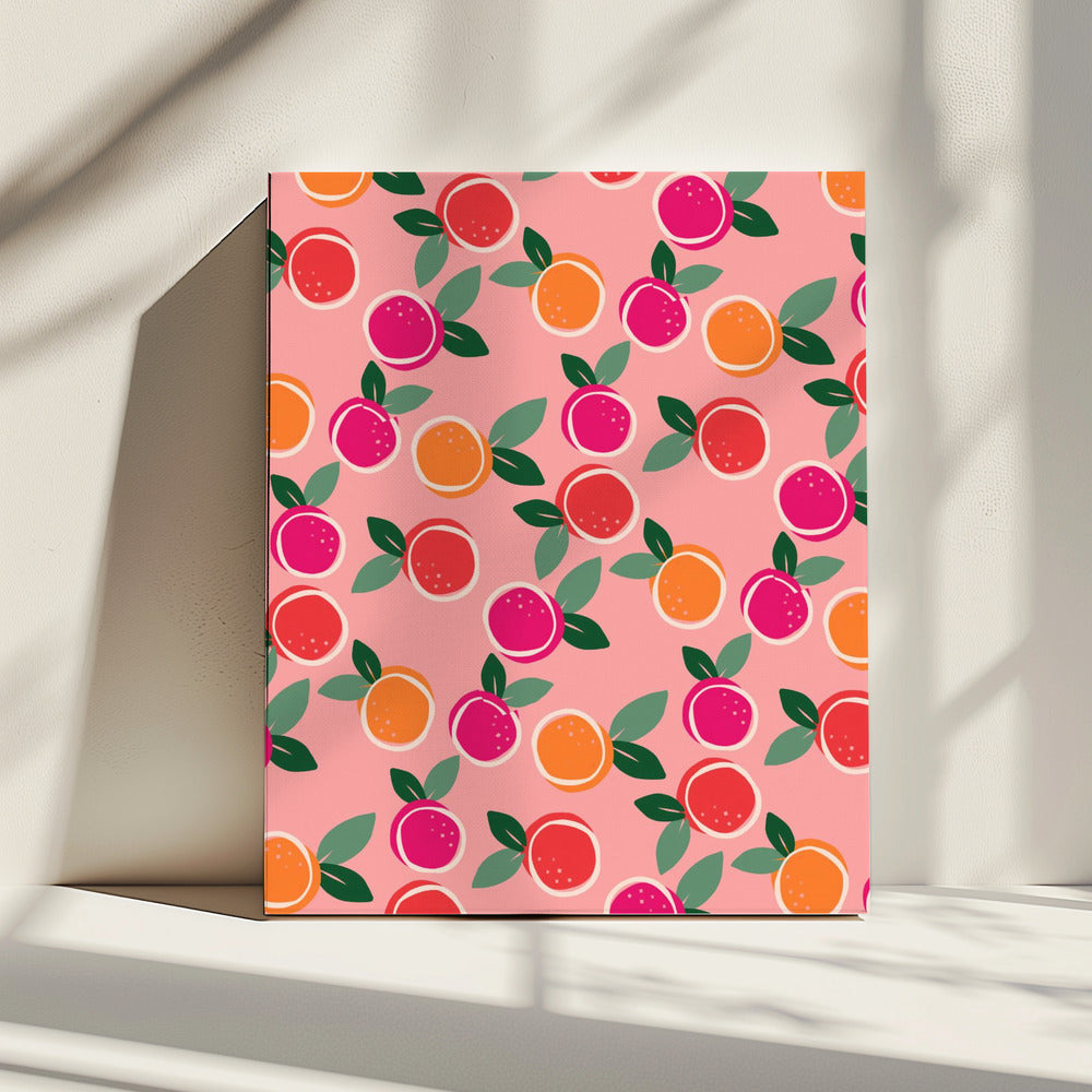 Sunset Citrus Symphony | Canvas