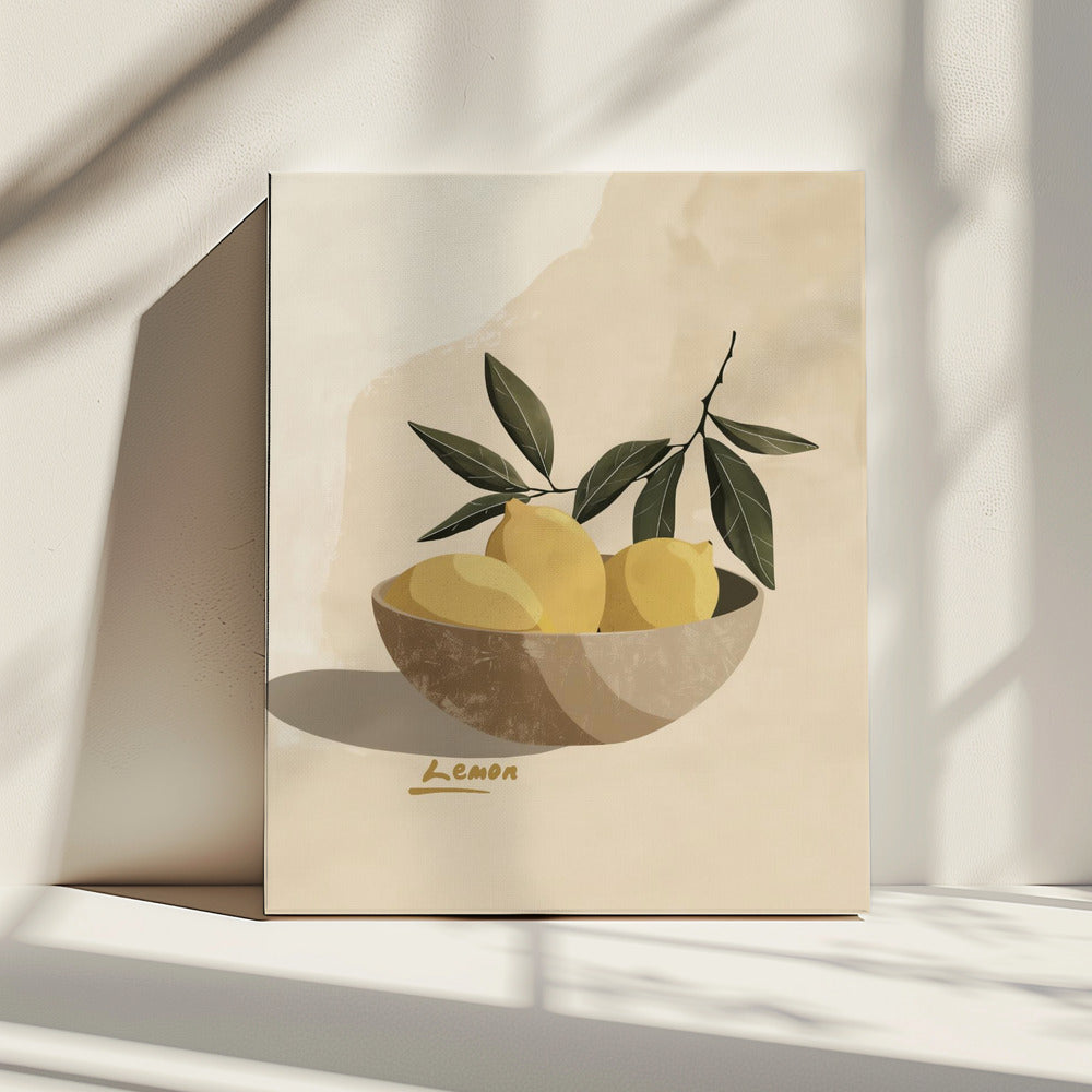 Lemon Harmony | Canvas