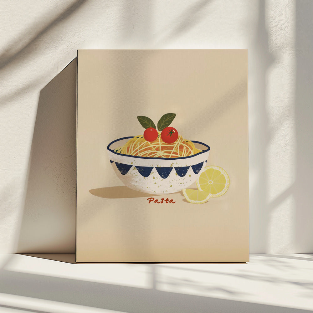 Spaghetti Delight | Canvas