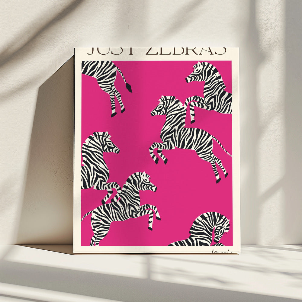 JUST ZEBRAS. Zebra Collection | Canvas