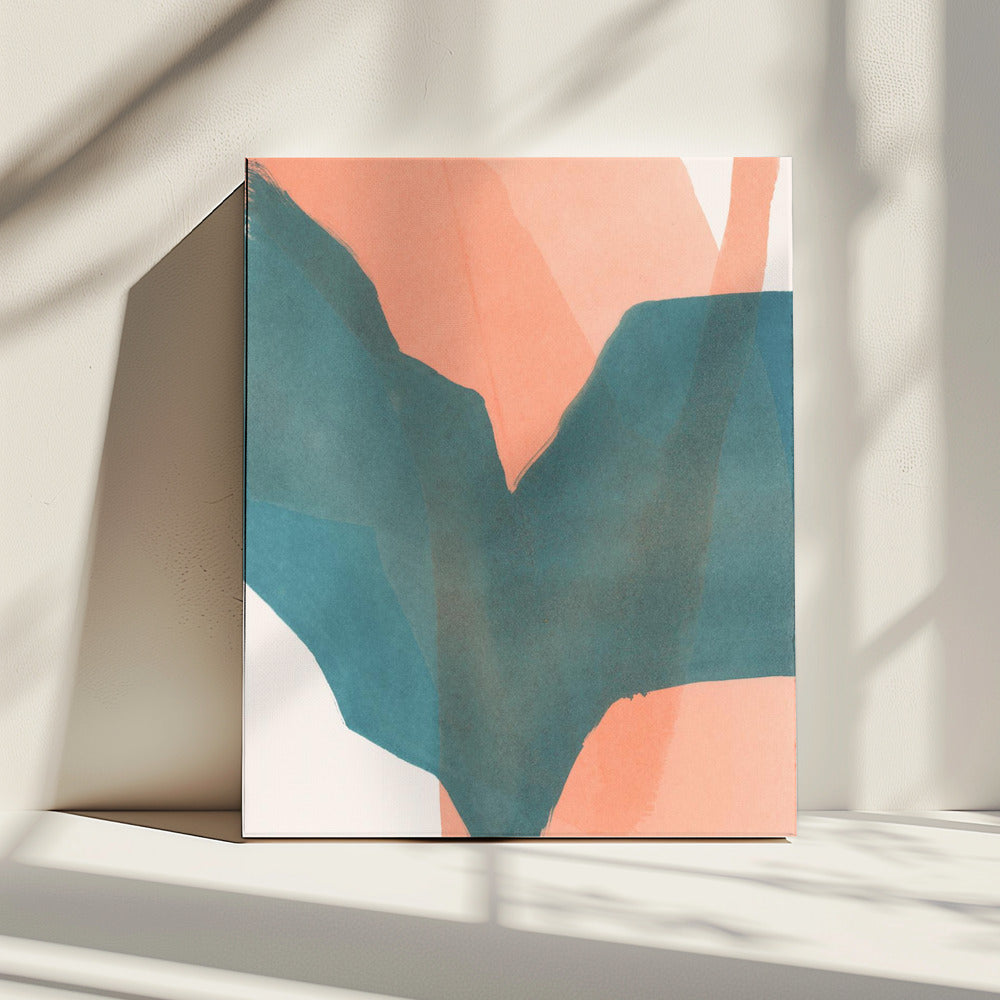 Abstract Dipped Landscape 1 | Canvas