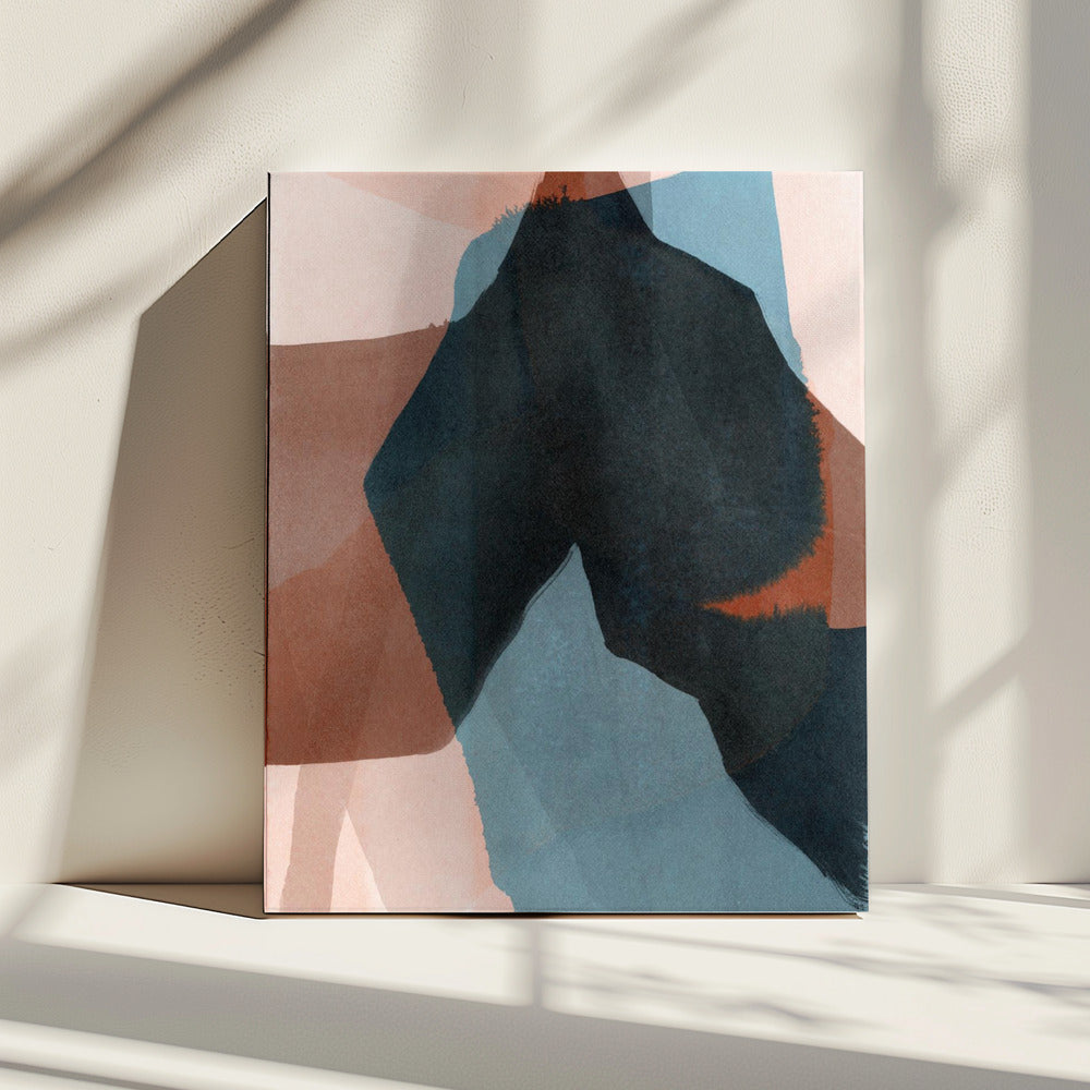 Abstract Dipped Landscape 4 | Canvas