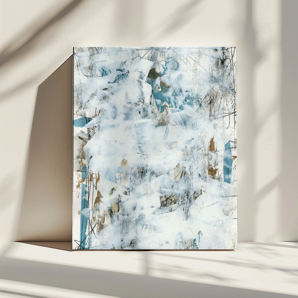 Abstract White Mist 1 | Canvas