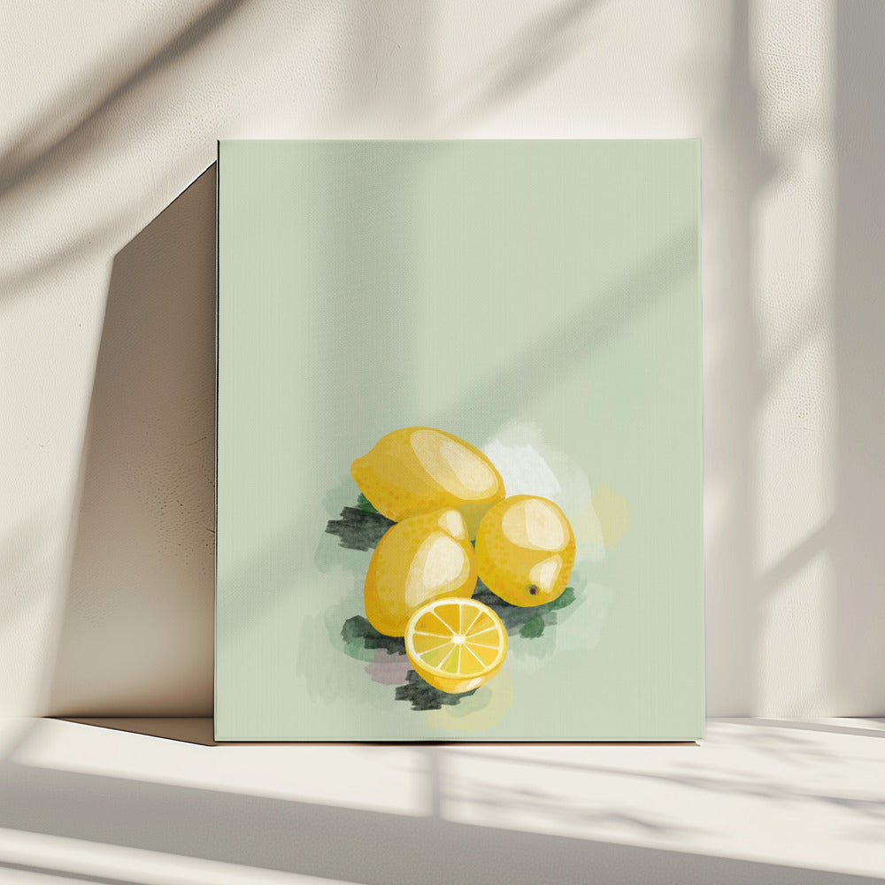 Three and a half lemons | Canvas