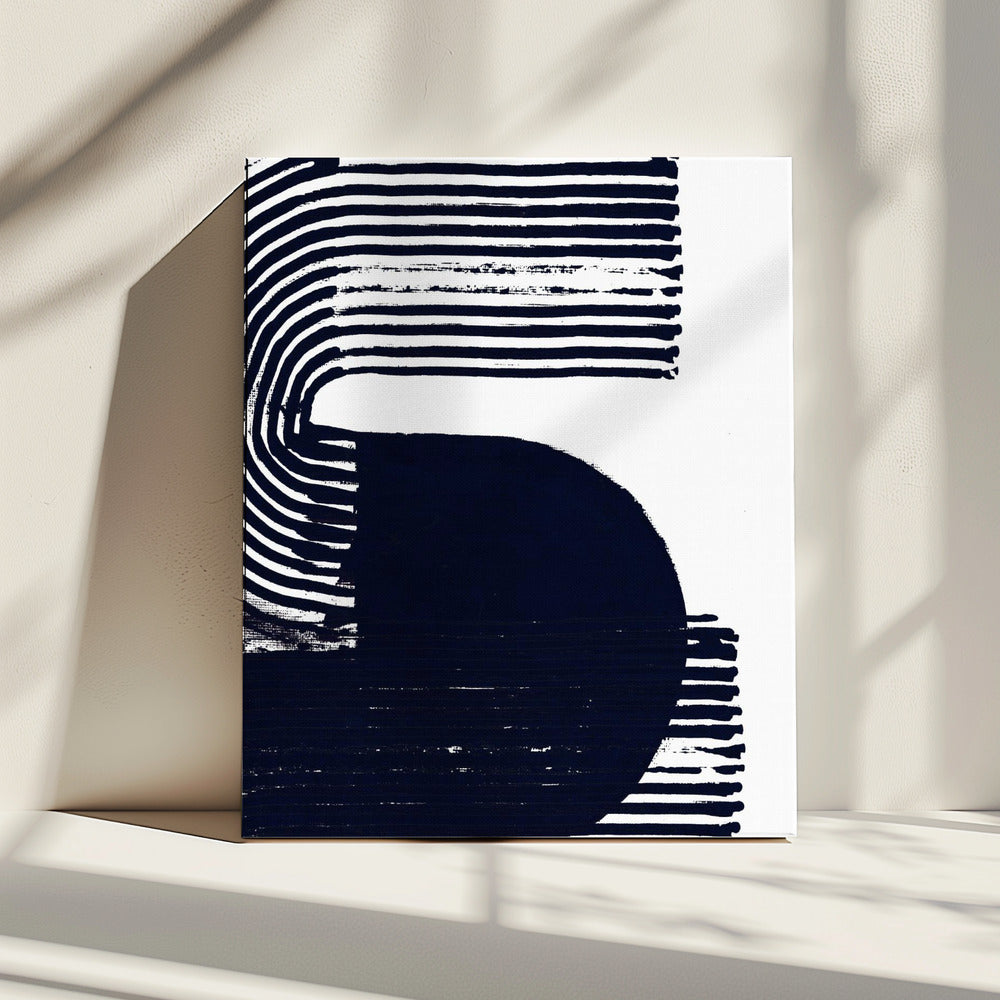 Abstract Bold Shapes 1 | Canvas