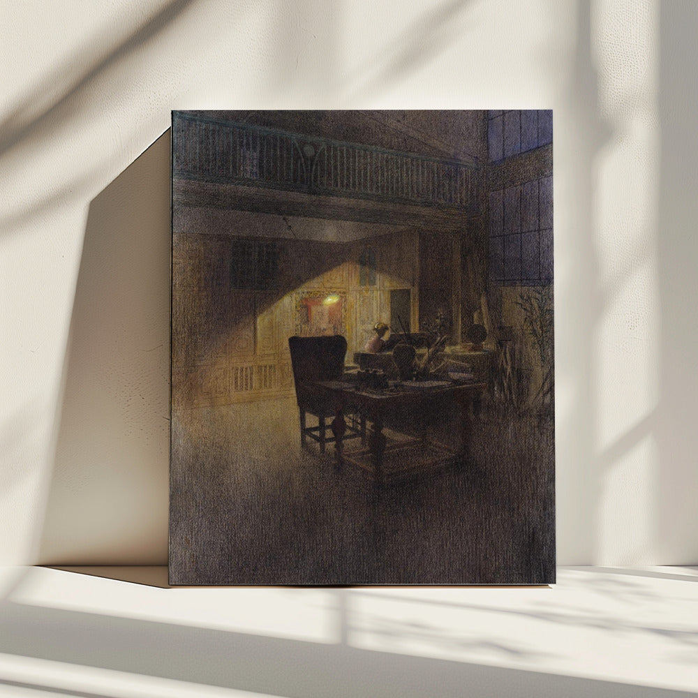 At the Piano | Canvas